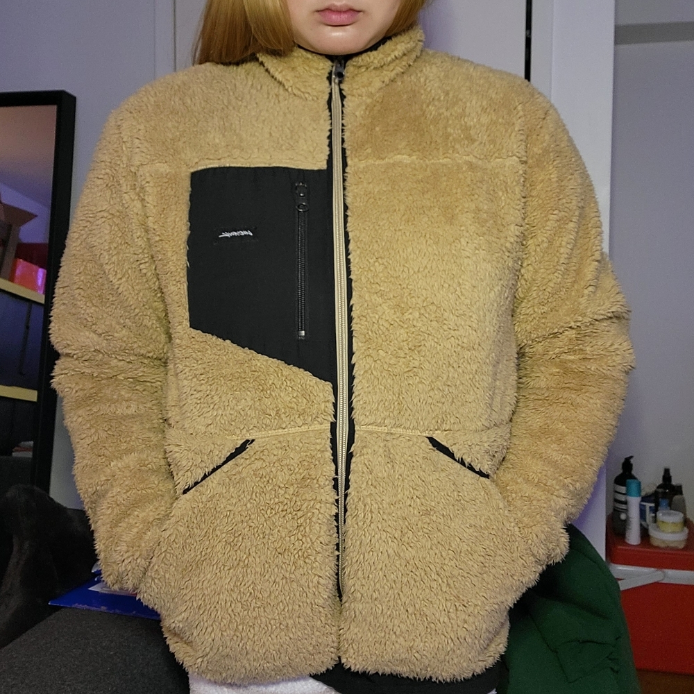 Great condition Livestock super soft camel Sherpa jacket